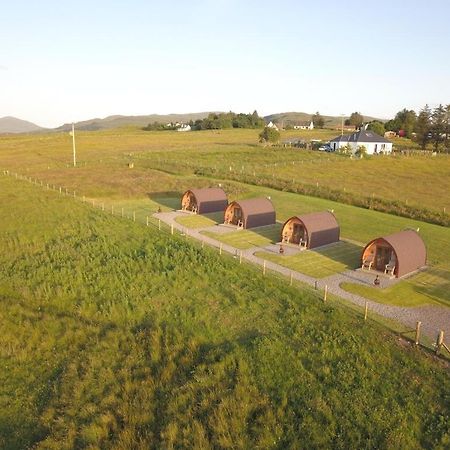 Skeabost View Pods Skye Villa Портри Екстериор снимка