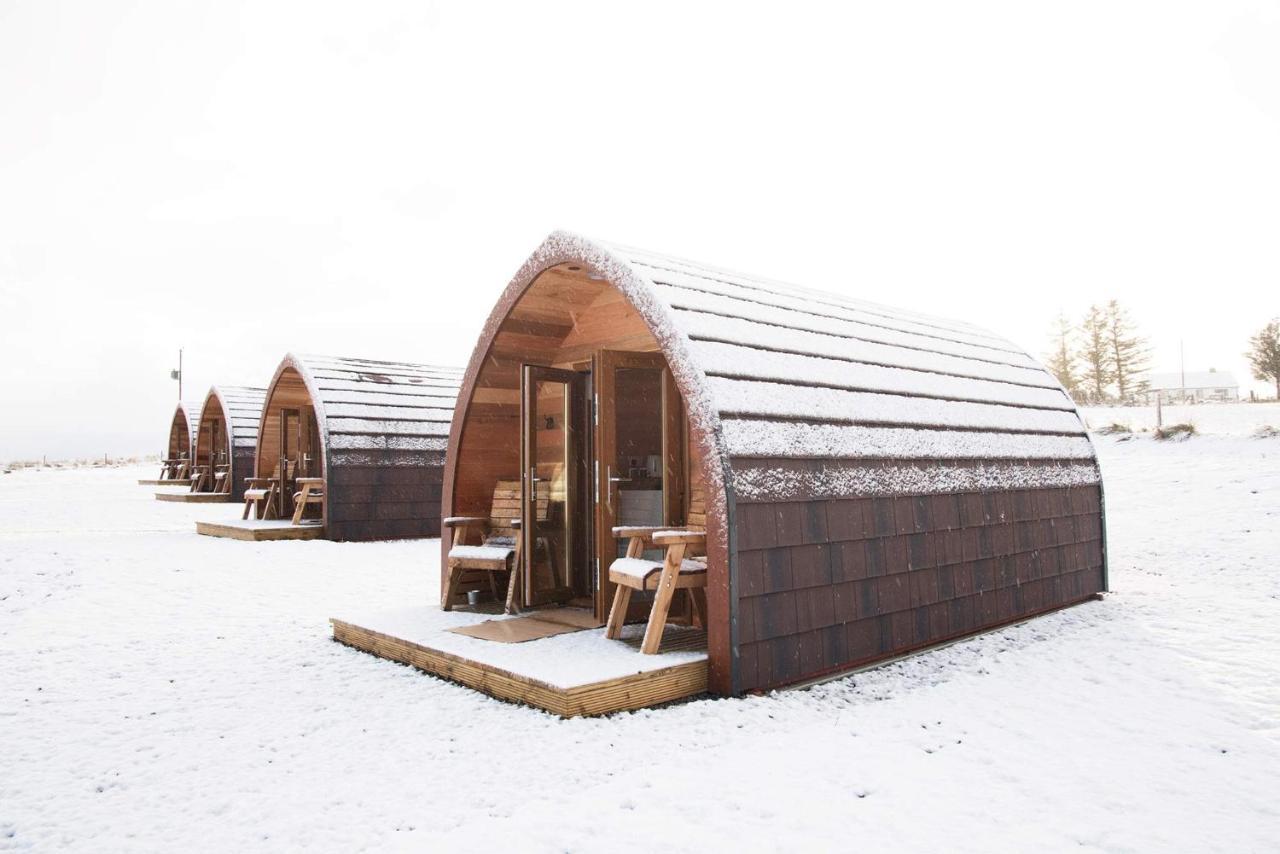 Skeabost View Pods Skye Villa Портри Екстериор снимка