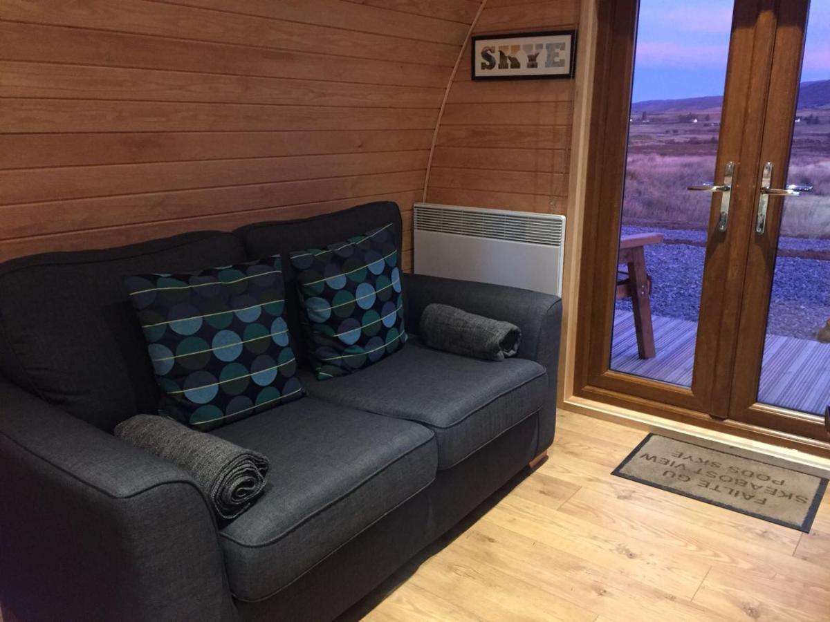 Skeabost View Pods Skye Villa Портри Екстериор снимка