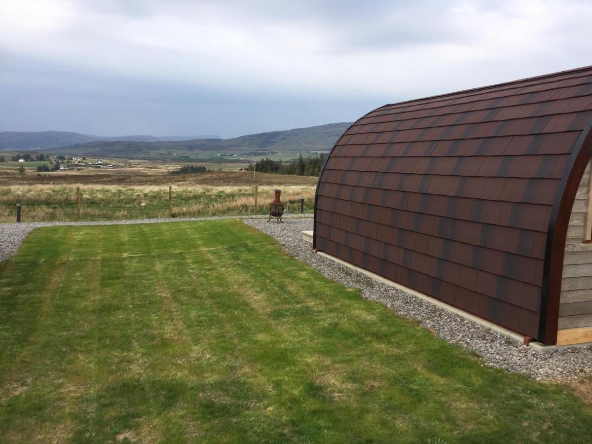 Skeabost View Pods Skye Villa Портри Екстериор снимка