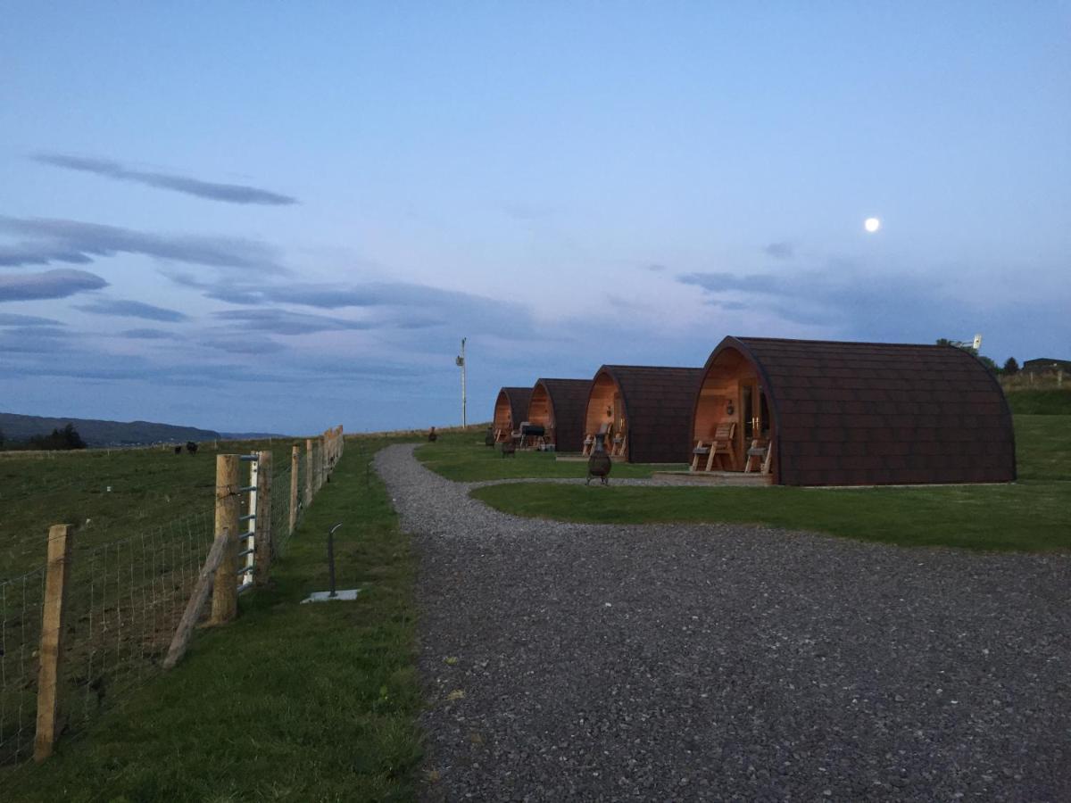 Skeabost View Pods Skye Villa Портри Екстериор снимка