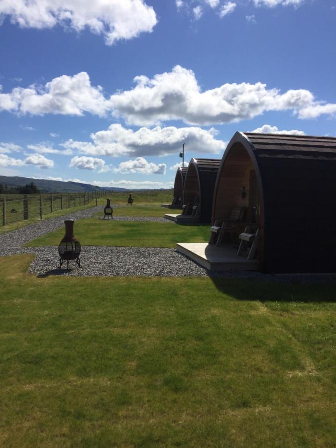 Skeabost View Pods Skye Villa Портри Екстериор снимка